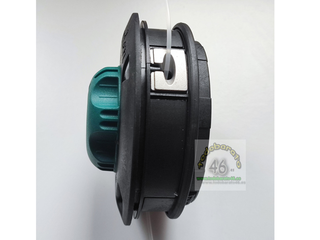 Cabezal de hilo para desbrozadora universal automatico M10x1,25 montaje de hilo fácil
