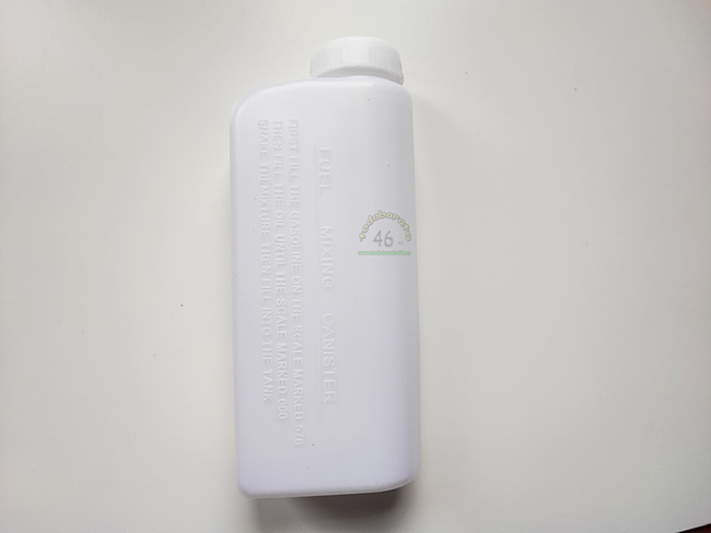 Bote medidor mezcla gasolina y aceite 2 tiempos 500 ml