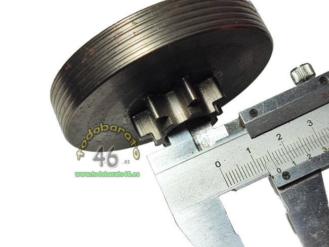 Piñón arrastre para motosierra linea hd, greentouch,smash, garland, german kraft, german force, motosierras de 45cc, 52cc, 62cc