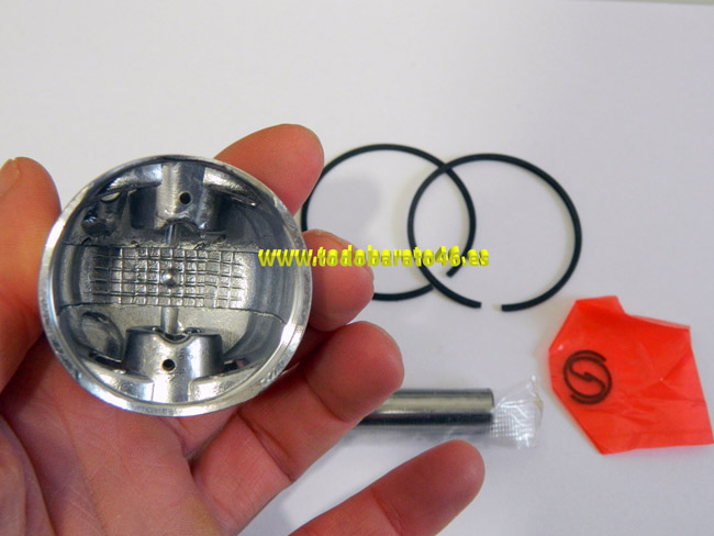 Pistón para motosierra 52cc con 45mm de diámetro , Linea Hd, german kraft mas modelos