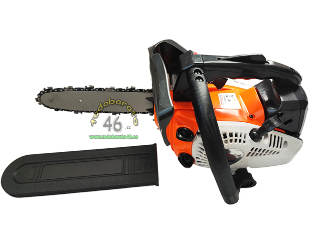 Motosierra de poda german kraft de 25cc con 1,7cv de potencia y 30cm de espada