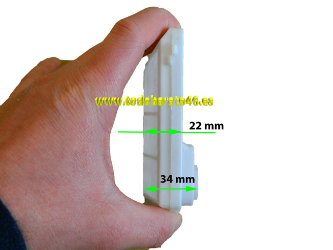 Filtro de aire para motosierra linea hd, garland, smash, ecogreen, greencut, german kraft, bracog