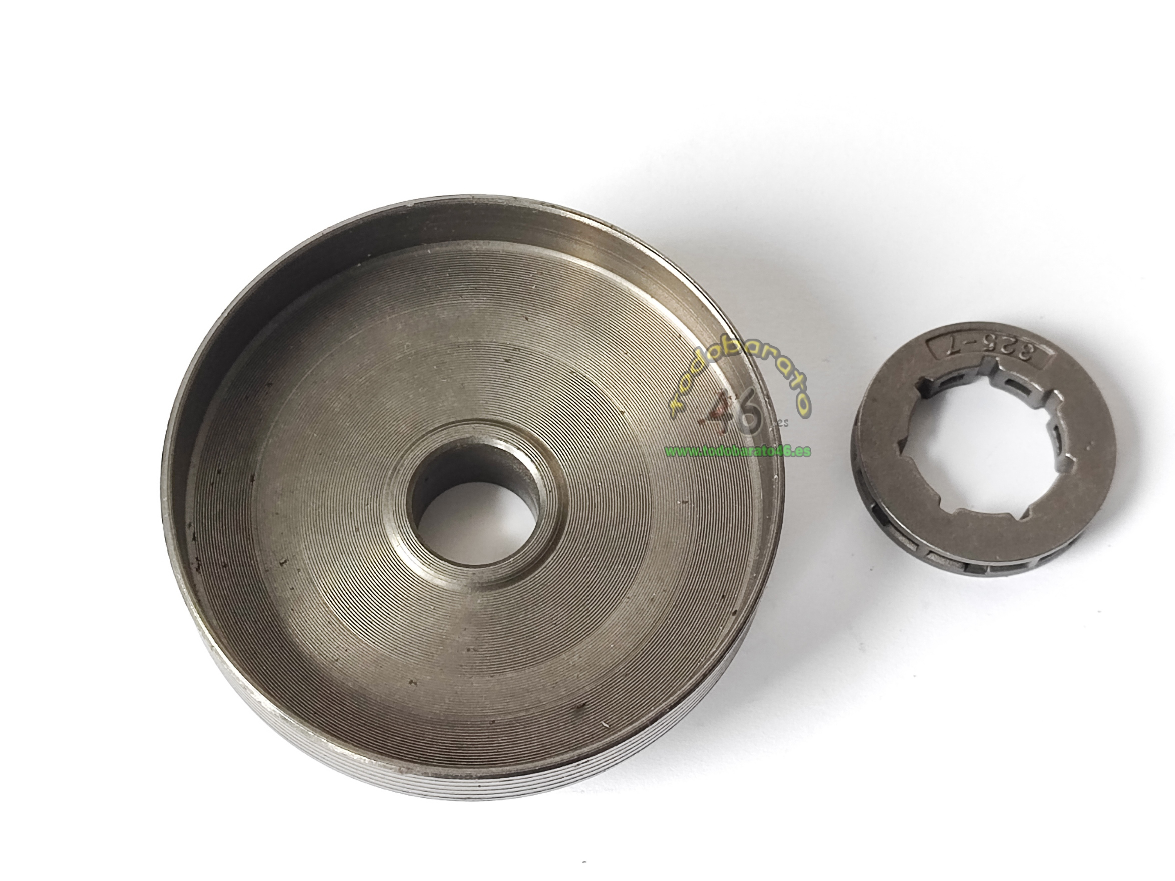 Piñón de arrastre para motosierra linea hd, smash, garland, greentouch, german kraft para cadenas 0.325