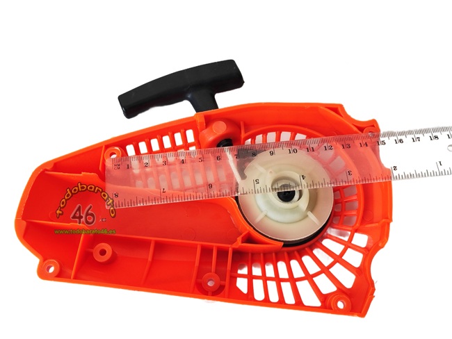 Tirador polea de arranque para motosierra de poda de 25 cc., linea hd, garland forest2500, montana 110, camon