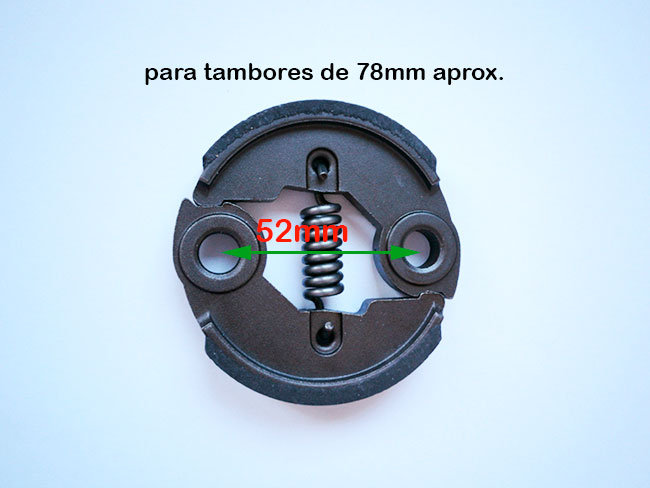 Embrague para desbrozadora Linea HD, Garland, sterwins, bracog, omega