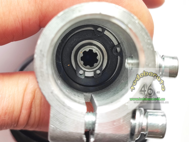 Cabezal para desbrozadora con barra de 26mm y 7 estrias universal linea hd, bracog, garland, style