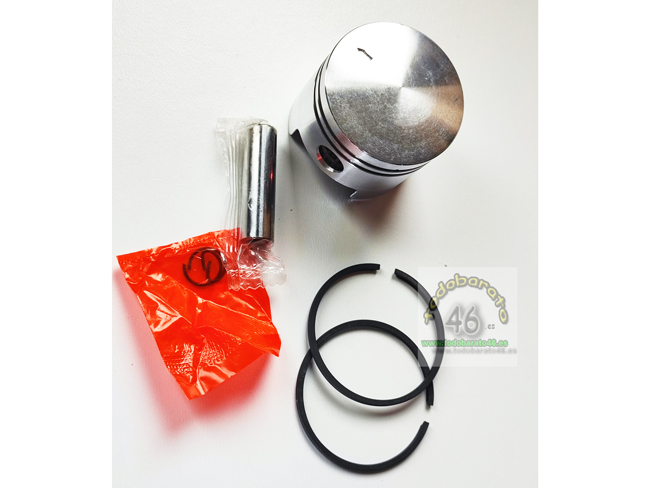 Pistón para desbrozadora de diametro 44mm para desbrozadoras linea hd, garland, bracog, style de 52cc
