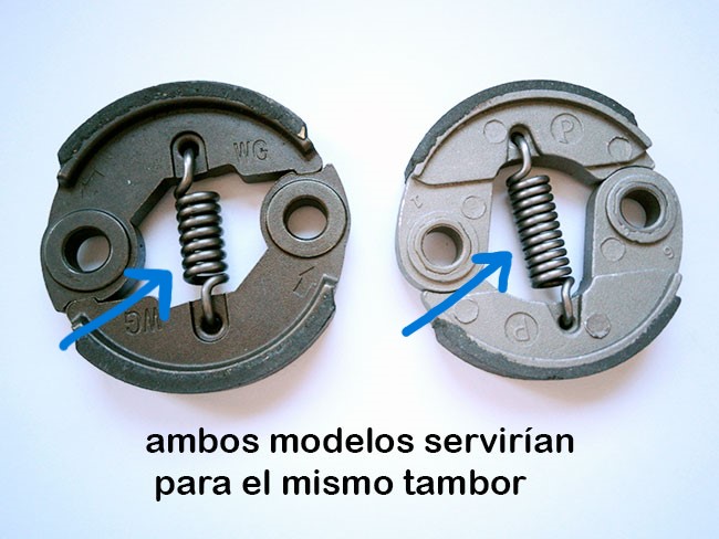 Muelle de embrague para desbrozadora LINEA HD, bracog, garland, sterwins, 43cc y 52cc