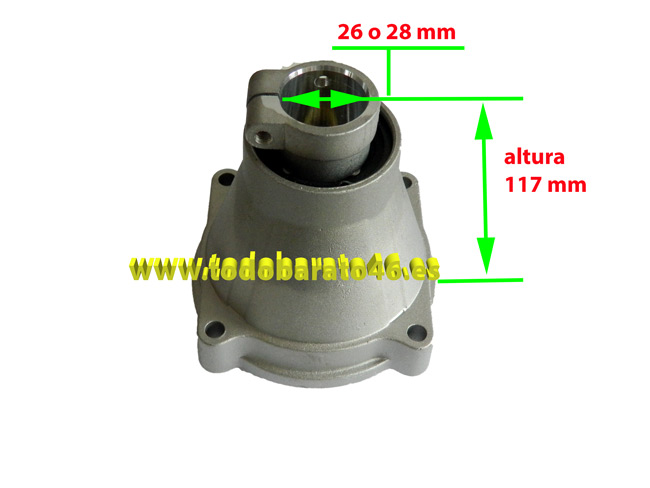 Acople embrague para desbrozadoras linea hd, Kawasaki TJ45E, ROBIN, bracog, itools, power plus, style, stan werk, de 43cc y 52cc