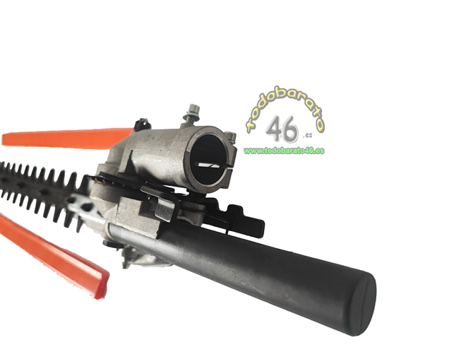 Cabezal cortasetos para desbrozadoras y herramientas multifunción varias configuraciones