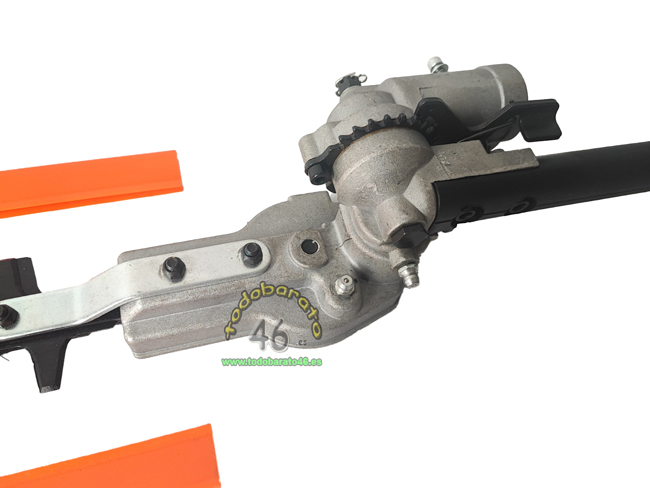 Cabezal cortasetos para desbrozadoras y herramientas multifunción varias configuraciones