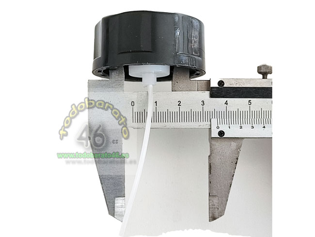 Tapón para deposito de gasolina desbrozadora de diametro 32mm o 34mm 0 36mm por el interior