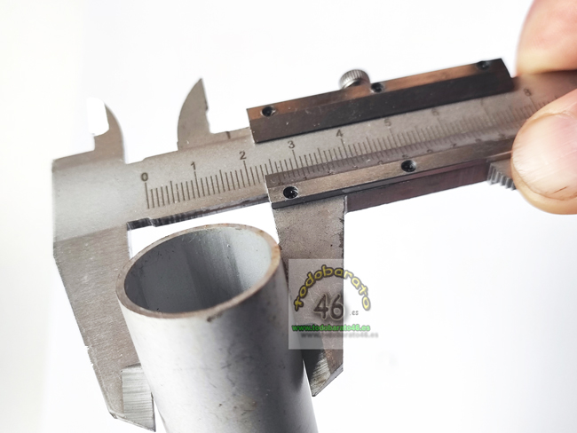 Barra de aluminio de desbrozadora de 26mm de diametro y 76 cm de largo LINEA HD varias marcas