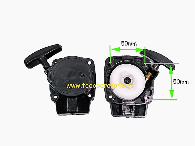 Polea arranque de desbrozadora mitsubishi cg26, bc26, 1e34f